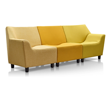 SWOOP - Modular sectional fabric sofa by Herman Miller - view 3